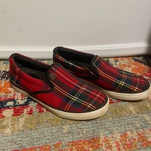 Ralph Lauren Plaid Sneakers